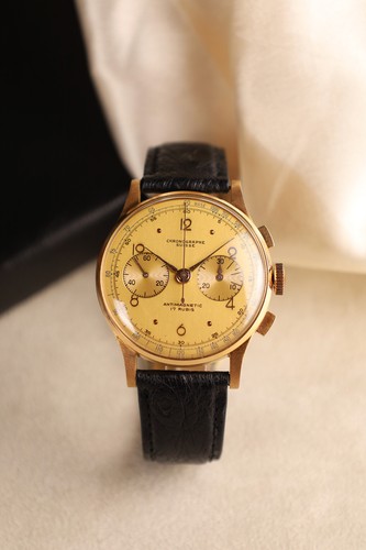 Chronographe suisse landeron - chronographe,