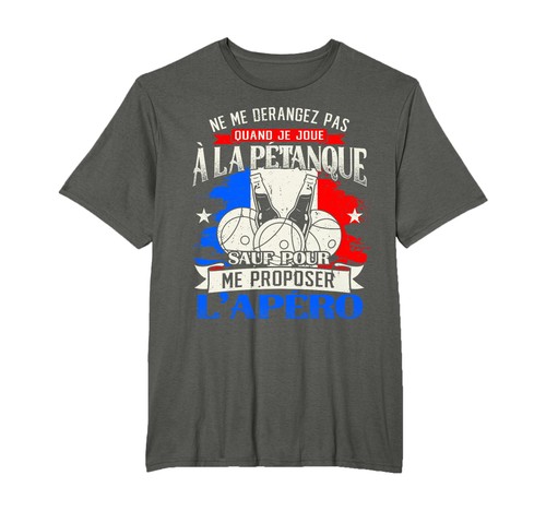 Petanque humour boccia - petanque, homme