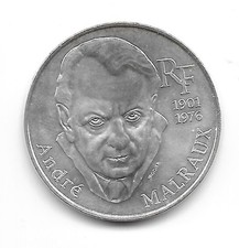 Monnaie de  100 Francs Argent 1997  ANDRE MALRAUX - SPLENDIDE à FDC