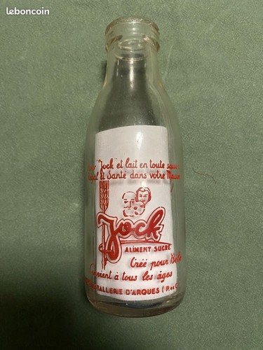 Ancienne bouteille lait - ancienne, de