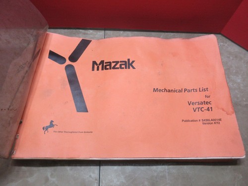 Mazak mécanique pièces liste - pièces,