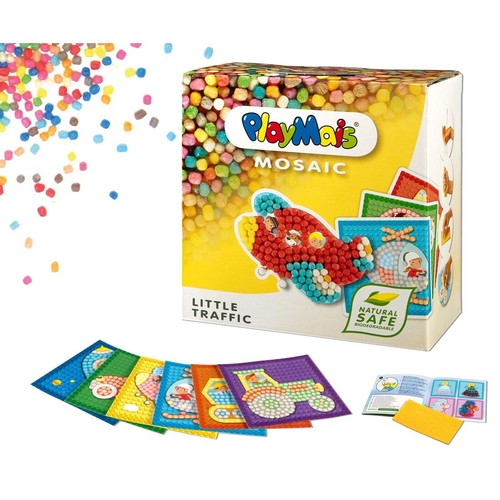 Playmais mosaic little traffic - playmais,