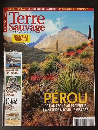Revue terre sauvage - revue, |