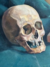 Tableau ancien mémento Mori