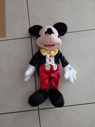 Peluche mickey costume - mickey, en