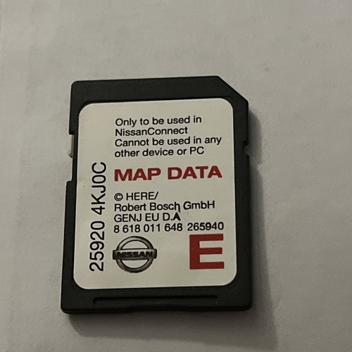 Carte gps nissan 25920 4kj0c - gps,