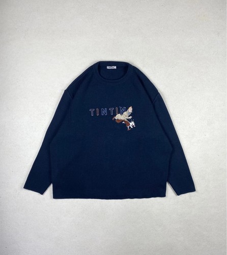 Pull tintin milou en laine - milou,