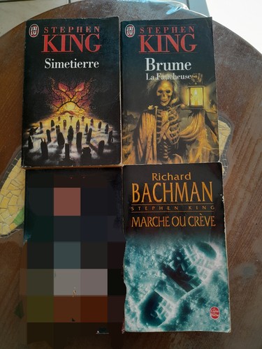 Lot livres stephen king - 3,