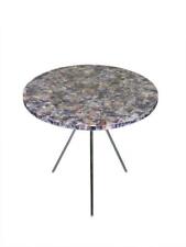 18 " Améthyste Coin Rond Table Top / Améthyste Handmade Décor Maison