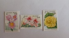 BELGIQUE THEMATIQUE FLORE SERIE COMPLETE 2000 YT N° 2902-2904 NEUVE** MNH