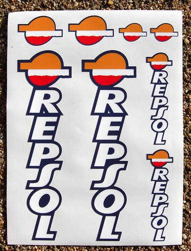 Repsol décalcomanies pour - décalcomanies,