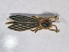 Broche cigale en métal