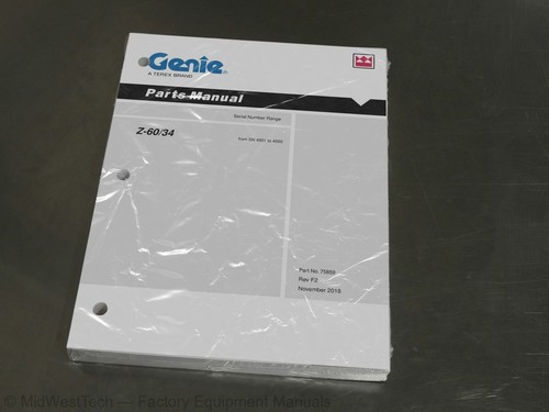 Terex genie 34 - genie, z-60/34