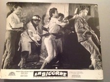 PHOTO D'EXPLOITATION (LOBBY CARD) : LA BIGORNE (Robert Hirsch Rosana Podesta)