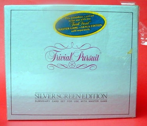 Trivial pursuit game silver - game,