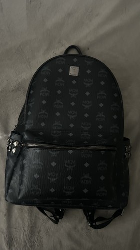 Mcm black monogram men - black, men’s