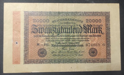 Allemagne billet 000 - 20,