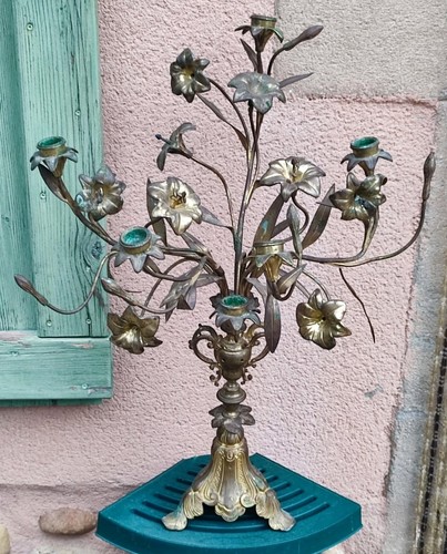 Ancien chandelier église 5 - ancien,