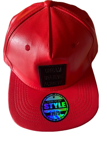 Casquette tendance simili cuir - tendance,