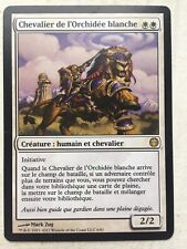 MTG MAGIC Carte CHEVALIER DE L'ORCHIDÉE BLANCHE 6/81 Decks Knights vs Dragons
