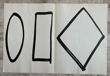 Ellsworth KELLY (1923-2015) Derrière le Miroir Art Abstrait Minimalisme New-York