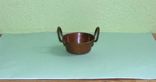 Bassine en cuivre miniature