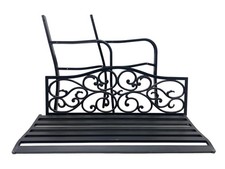 Banc de jardin avec dossier et