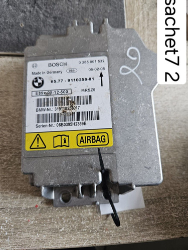 Boitier electronique air bag