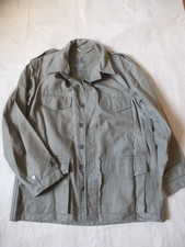 Veste de treillis modèle 1947 TTA toile coton kaki Armée Française