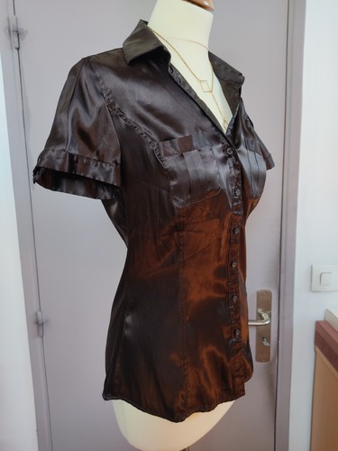 Chemise femme manches courtes