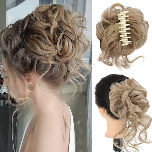 Pince cheveux postiche chignon - pince,