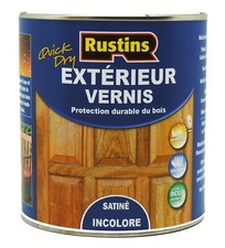 Vernis extérieur Satinée pour bois séchage rapide incolore 1L 