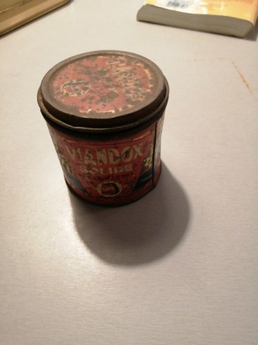 Boîte vintage viandox - boîte, solide