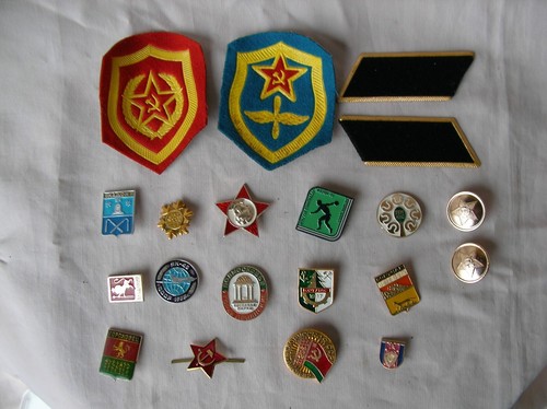 Ww2 postwar russie lot - lot, patchs