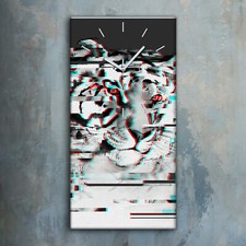 Horloge décorative sur toile