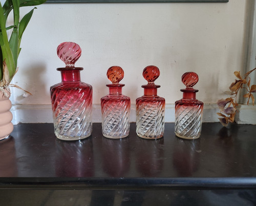Série flacons en cristal - flacons,