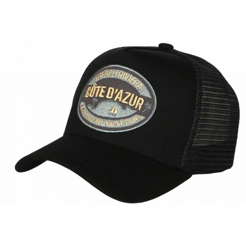 Casquette côte azur noire - casquette,