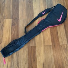 Nike noir/rose Club Case sac de golf sac de transport sac de gamme rare utili...