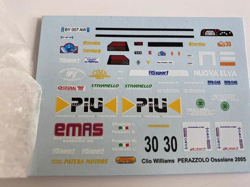 Rare decals calca - calca, renault