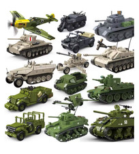 WW2 Style Tank Vehicle Figure