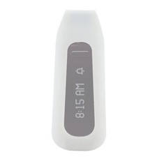 Étui en silicone style clip pour montre intelligente Fitbit One blanche