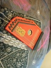 Cithare pour enfant DDR Kinder-Zither rouge en bois 70s 20 cordes