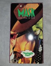 The Mask From Zero To Hero VHS Tape  Starring Jim Carrey Rated PG-13 Hilarious