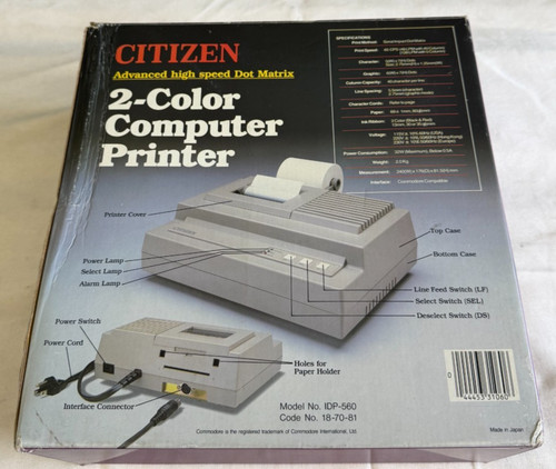 Citizen imprimante - citizen, à