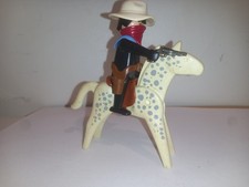 PLAYMOBIL cowboy Western far West chevalier saloon diligence shérif train cheval