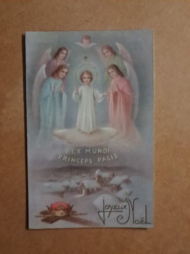 Carte postale joyeux noël - carte,