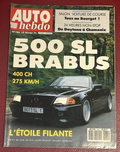 Auto hebdo autohebdo 765 13 - 765, du