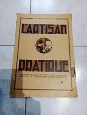 L'ARTISAN PRATIQUE n°202 Avril 1926 Art Déco 