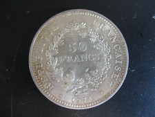 50 Francs Hercule Pièces En Argent 1974