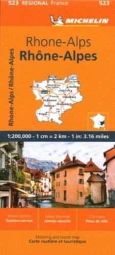Rhone alps michelin regional - rhone-alps,
